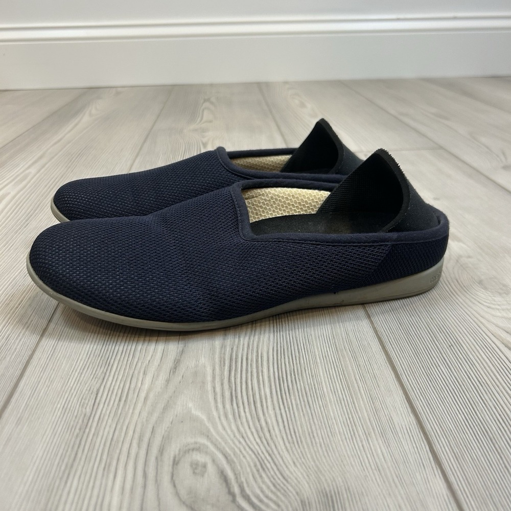 Mahabis Women's Summer Flow Navy Blue Mesh Indoor Outdoor Slipper EU 39‎ US 8